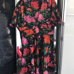 Zara woman size medium silk dress